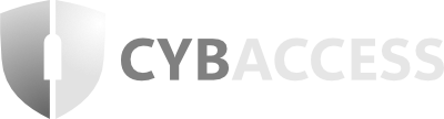 logo cybaccess noir et blanc